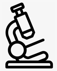 Microscope Clipart Experiment - Simple Drawing Of A Microscope, HD Png Download, Transparent PNG