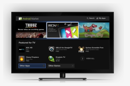 Android Tv App Market, HD Png Download, Transparent PNG