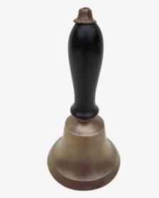 School Bell Png -19th Century Teacher S School Bell - Handbell, Transparent Png, Transparent PNG