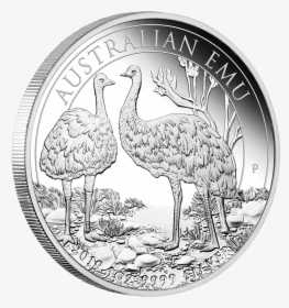 Ibau019021 1 - 2019 Australian Emu Silver Coin, HD Png Download, Transparent PNG