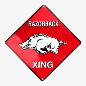 Arkansas Razorback Xing - Arkansas Razorbacks, HD Png Download, Transparent PNG