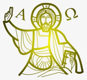 Christo Pantocrator - Jesus Pantocrator Png, Transparent Png, Transparent PNG