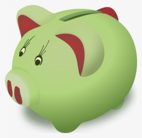 Piggybank - Piggy Bank Clip Art, HD Png Download, Transparent PNG