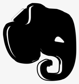 Evernote Sketched Logo, HD Png Download, Transparent PNG