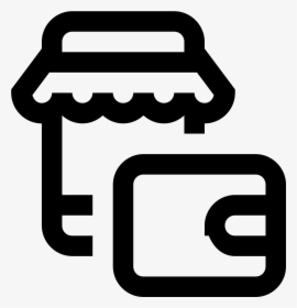 Mobile Shop Wallet Icon - Vector Graphics, HD Png Download, Transparent PNG