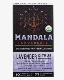 Chocolate Bar Mandala Lavendar Citrus - Cosmetics, HD Png Download, Transparent PNG