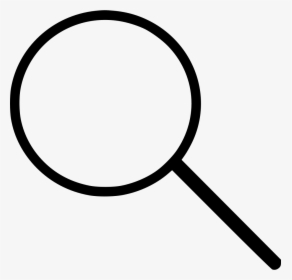Explore Find Look Magnifier - Magnifying Glass Clipart Black And White, HD Png Download, Transparent PNG