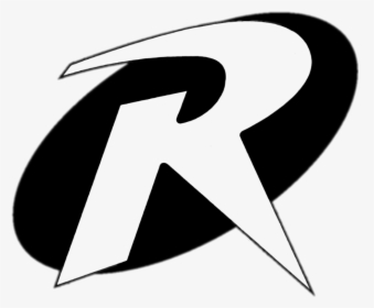 #robinlogo #robin #logo #bw #dccomics #alienized #stickerart - Transparent Robin Logo, HD Png Download, Transparent PNG