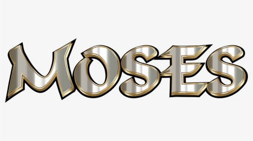 Gold,text,brand - Moses Logo, HD Png Download, Transparent PNG