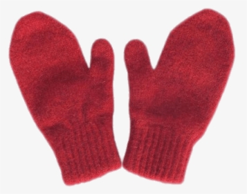 Pair Of Red Mittens - Mittens Png, Transparent Png, Transparent PNG