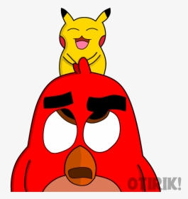 Angry Bird With Pikachu, HD Png Download, Transparent PNG