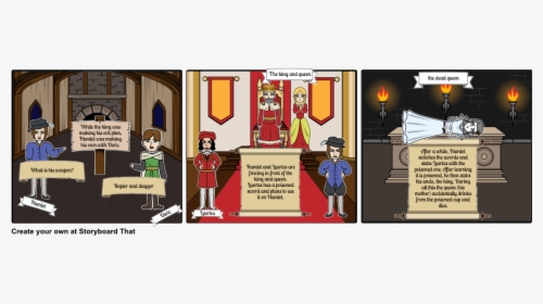 Dagger Clipart Hamlet - Cartoon, HD Png Download, Transparent PNG