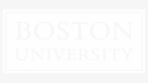 White Boston University Logo, HD Png Download, Transparent PNG