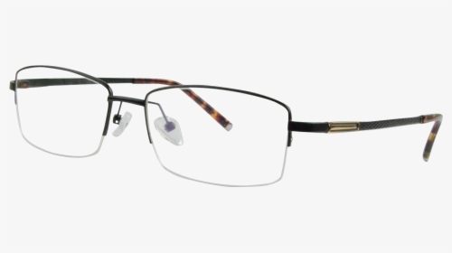Black Eyeglasses Glasses Frame - Wire Frame Glasses Png, Transparent Png, Transparent PNG