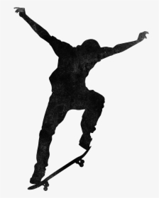 Patchwork House - Skater Boy Png Black, Transparent Png, Transparent PNG