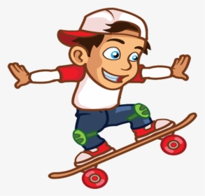 Clip Art Skater Game Skating D - Skater Boy Game Sprite, HD Png Download, Transparent PNG