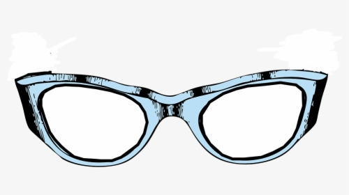 Glasses, Eyeglasses, Frame, Blue, Light Blue, Isolated - Nokia C2 Clip Art Download, HD Png Download, Transparent PNG