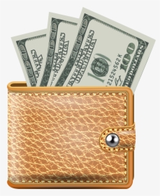 Carteira De Dinheiro Png , Png Download - Wallet With Money Png, Transparent Png, Transparent PNG