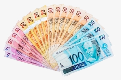 Clip Art Fichas Portugues Flashcards - Notas De Dinheiro Real Png, Transparent Png, Transparent PNG