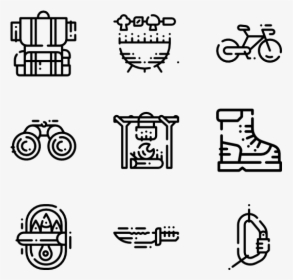 Camping - Free Stock Icons, HD Png Download, Transparent PNG