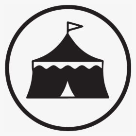 Transparent Tent Icon Png - Clip Art, Png Download, Transparent PNG