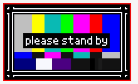 Please Stand By Pixel Art, HD Png Download, Transparent PNG