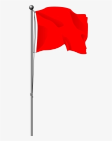 Red Flag Area Angle Font - Red Flag, HD Png Download, Transparent PNG