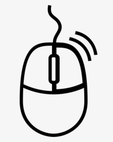 Computer Mouse - Computer Mouse Black And White Clipart, HD Png Download, Transparent PNG