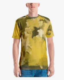 Yellow Orche Watercolor T Shirt T Shirt Zazuze   Data - T-shirt, HD Png Download, Transparent PNG