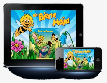 Maya The Bee, Flip In Gefahr, Ipad & Iphone Application - Biene Maja, HD Png Download, Transparent PNG