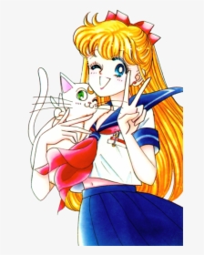 Sailor Moon Manga Sailor V, HD Png Download, Transparent PNG