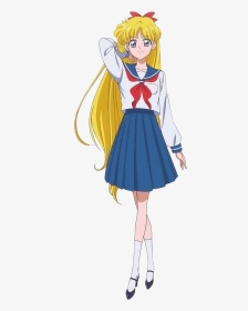 Sailor Venus Season Iii - Sailor V School Uniform, HD Png Download, Transparent PNG