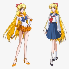 Sailor Venus Character - Venus Sailor Moon Characters, HD Png Download, Transparent PNG