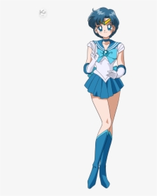 Mercury Sailor Moon Characters, HD Png Download, Transparent PNG