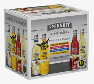 Smirnoff Ice Seasonal Variety Pack - Smirnoff Ice Variety Pack Bottles, HD Png Download, Transparent PNG