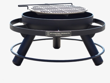 Firepit W Footrest- Cut Out - Outdoor Grill Rack & Topper, HD Png Download, Transparent PNG
