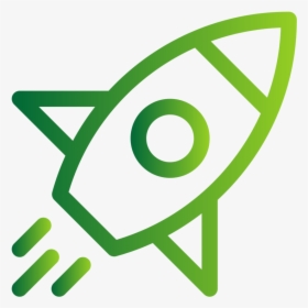 Space Icon Png -color Logo Transparent - Transparent Flying Rocket Gif, Png Download, Transparent PNG