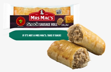 Mrs Mac Sausage Roll - Mrs Macs Sausage Roll, HD Png Download, Transparent PNG