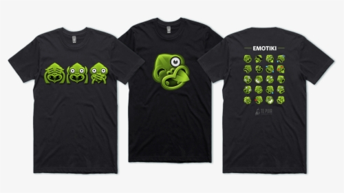 Emotiki Website Transparent Tshirt11 - Active Shirt, HD Png Download, Transparent PNG