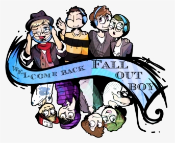Fall Out Boy Fan Art Clipart , Png Download - Fall Out Boy Fanart, Transparent Png, Transparent PNG