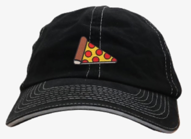 Pizza City Usa Black Hat With Pizza Emoji - Pizza Hat Png, Transparent Png, Transparent PNG