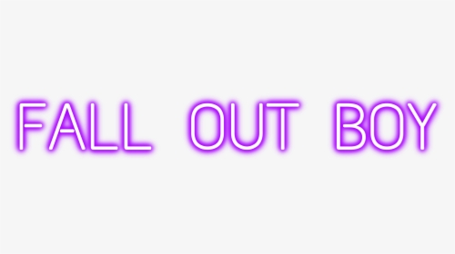 #falloutboy #fob #purple #neon #glow #aesthetic #patrickstump - Graphics, HD Png Download, Transparent PNG
