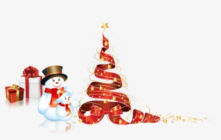 Christmas Tree Ribbon Icon - Ribbon Transparent Christmas Tree, HD Png Download, Transparent PNG