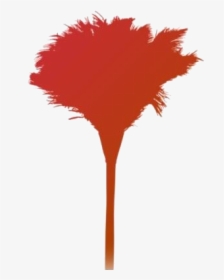 Feather Duster Png Transparent Images - Feather Duster Silhouette, Png Download, Transparent PNG