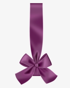 Purple Gift Bow Png, Transparent Png, Transparent PNG