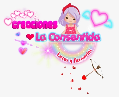 #logo #amor #bow #consentida #lazos, HD Png Download, Transparent PNG