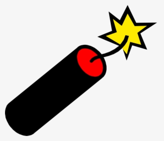 Vector Illustration Of Dynamite Tnt Firecracker Fireworks - Firecracker Clipart, HD Png Download, Transparent PNG