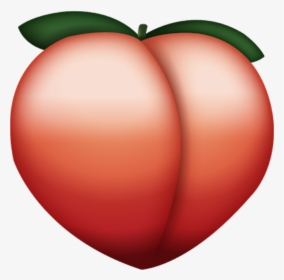 Download Peach Emoji Icon Emoji Island - Transparent Background Peach Emoji, HD Png Download, Transparent PNG