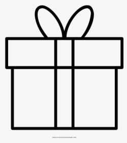 Gift Box Drawing Easy, HD Png Download, Transparent PNG