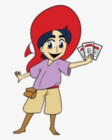 With The Magnuscards Mobile App, People With Cognitive - Cartoon, HD Png Download, Transparent PNG